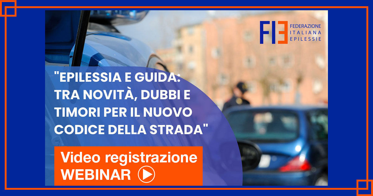 Video registrazione Webinar "Epilessia e Guida"